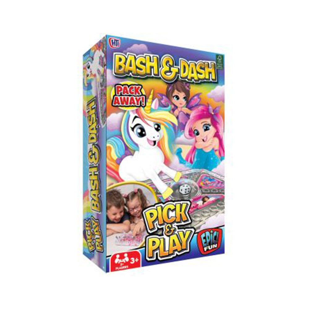 Travel Game Bash and Dash-Magical Pick and Play Game