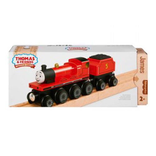 Thomas & Friends Moteur de chemin de fer en bois et wagon à charbon