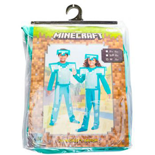 Minecraft Fancy Dress Costume for Age 7 to 8