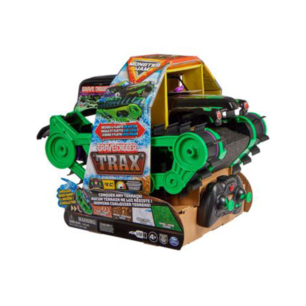 Monster Jam Remote Control Grave Digger Trax