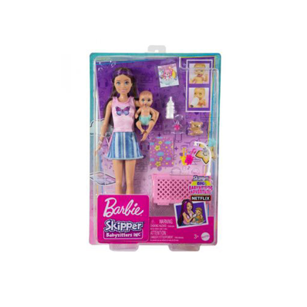 Barbie Skipper Babysitter Doll Playset