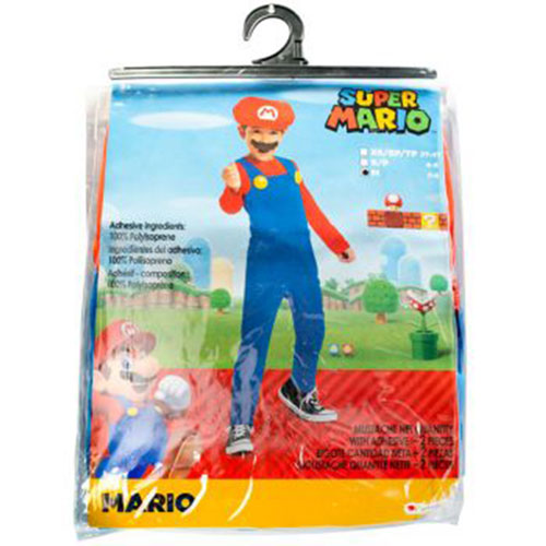 Nintendo Fancy Dress Costume for Age 7 to 8
