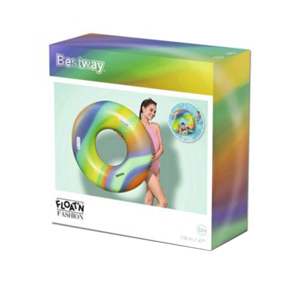 Rainbow Inflatable Swim Tube