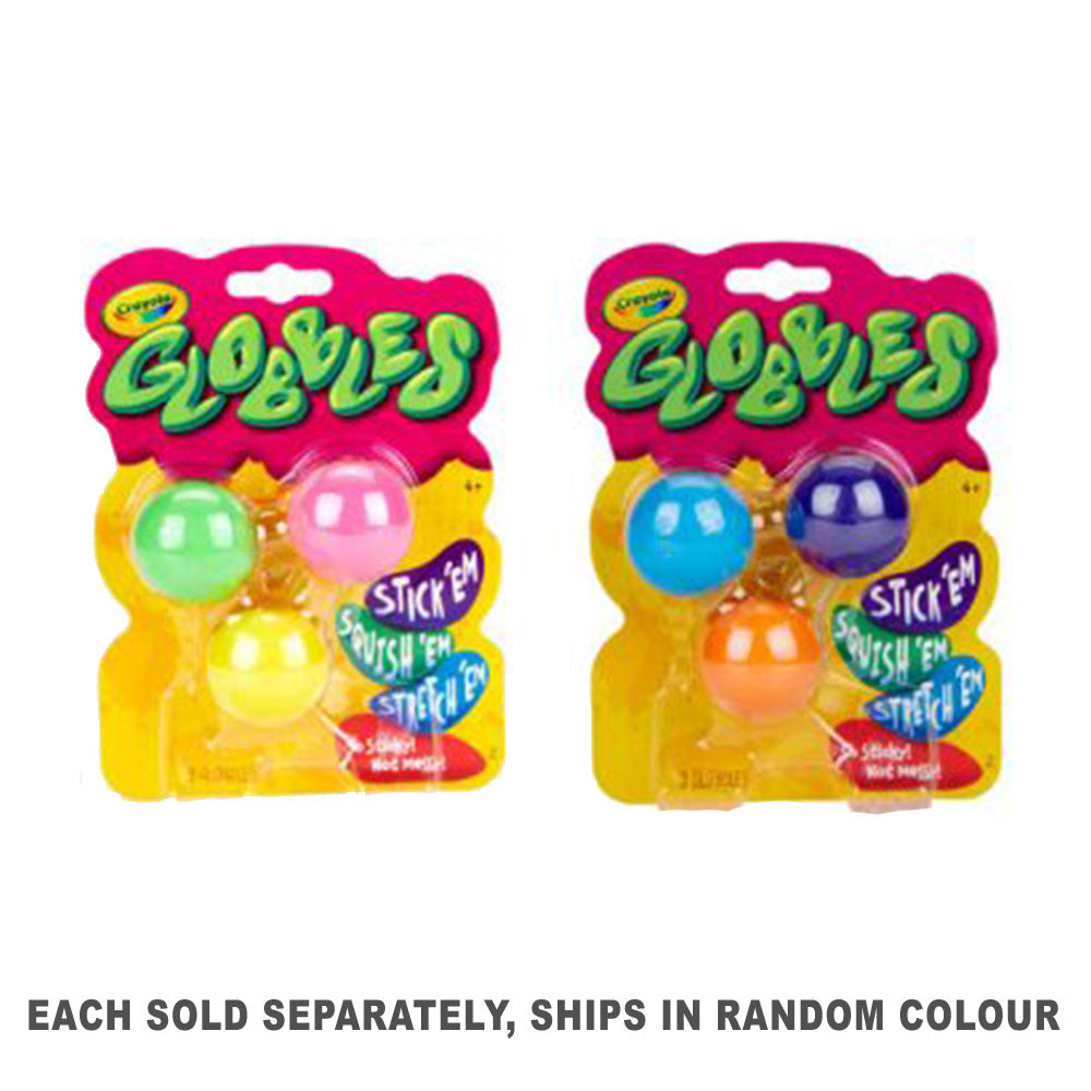 Crayola Globbles Squish Toy 3pcs (1pc Random)