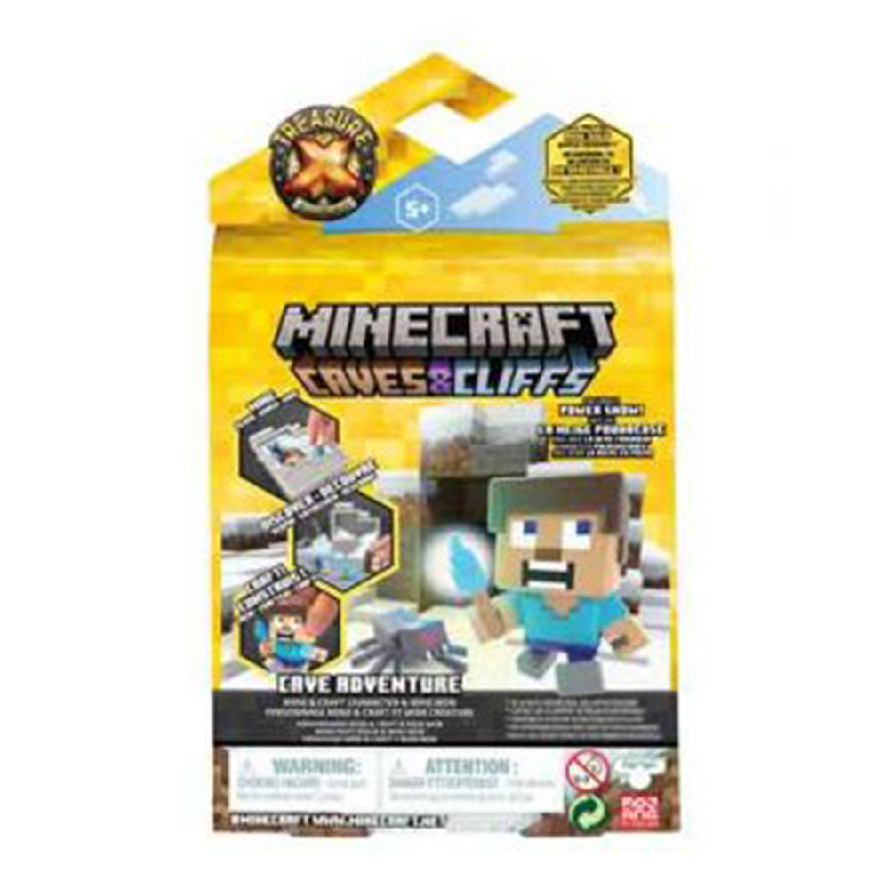 Treasure X Minecraft Caves and Cliffs Adventure World Pack