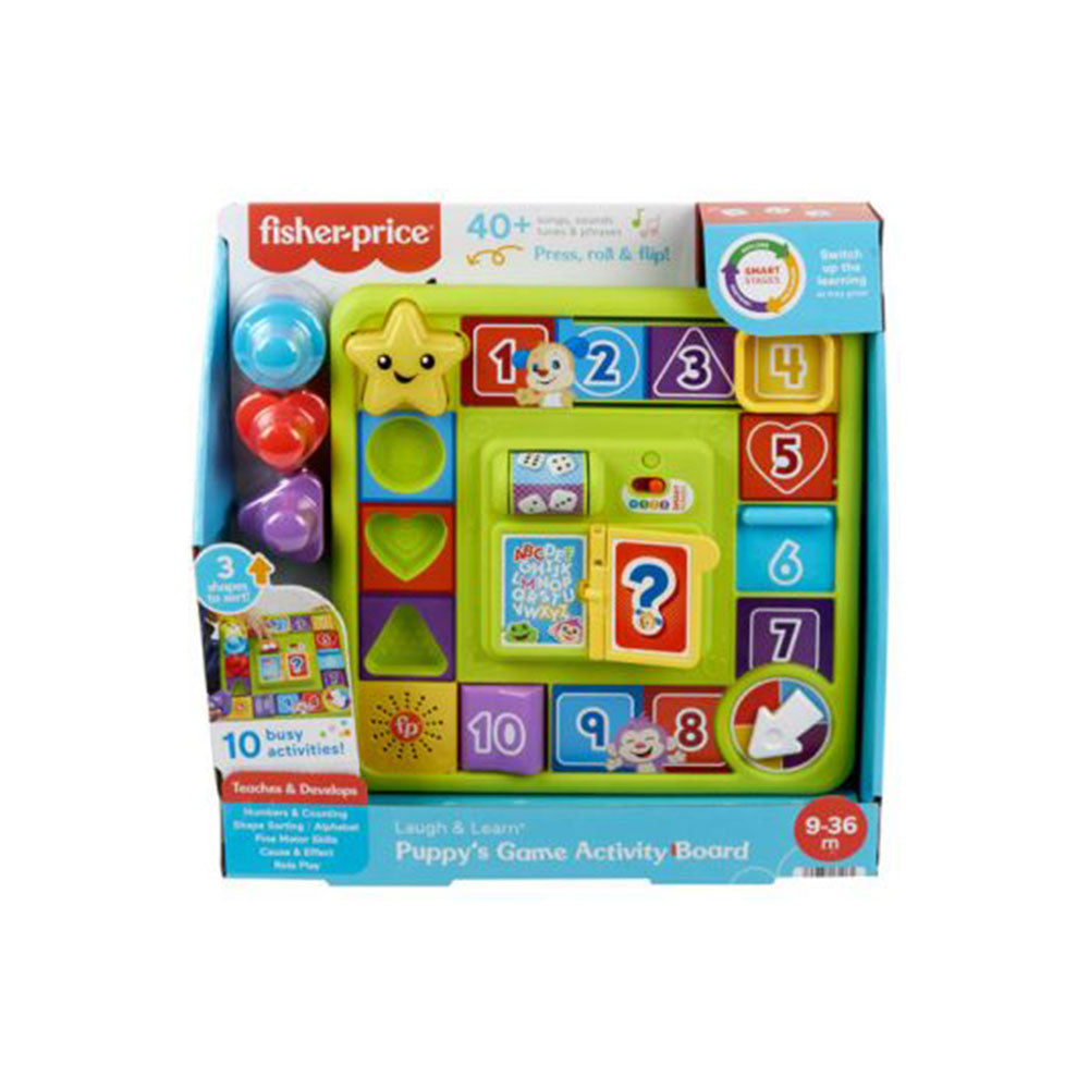 Fisher Price Roll and Spin Puppy Activity Game Board