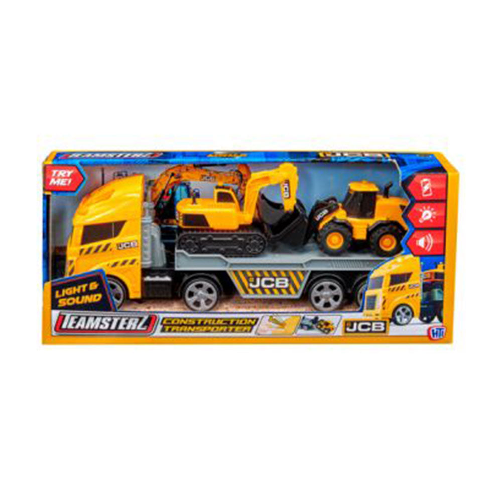 Teamsterz JCB Construction Transporter Truck Set