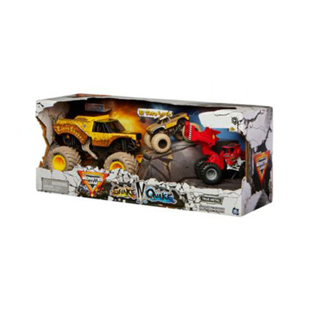 Monster Jam Dirt Theme 1:24 and 1:64 Scale Pack (Pack of 3)