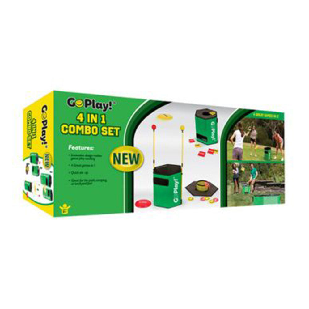 Go Play! 4 in 1 Combo Outdoor Sports Set