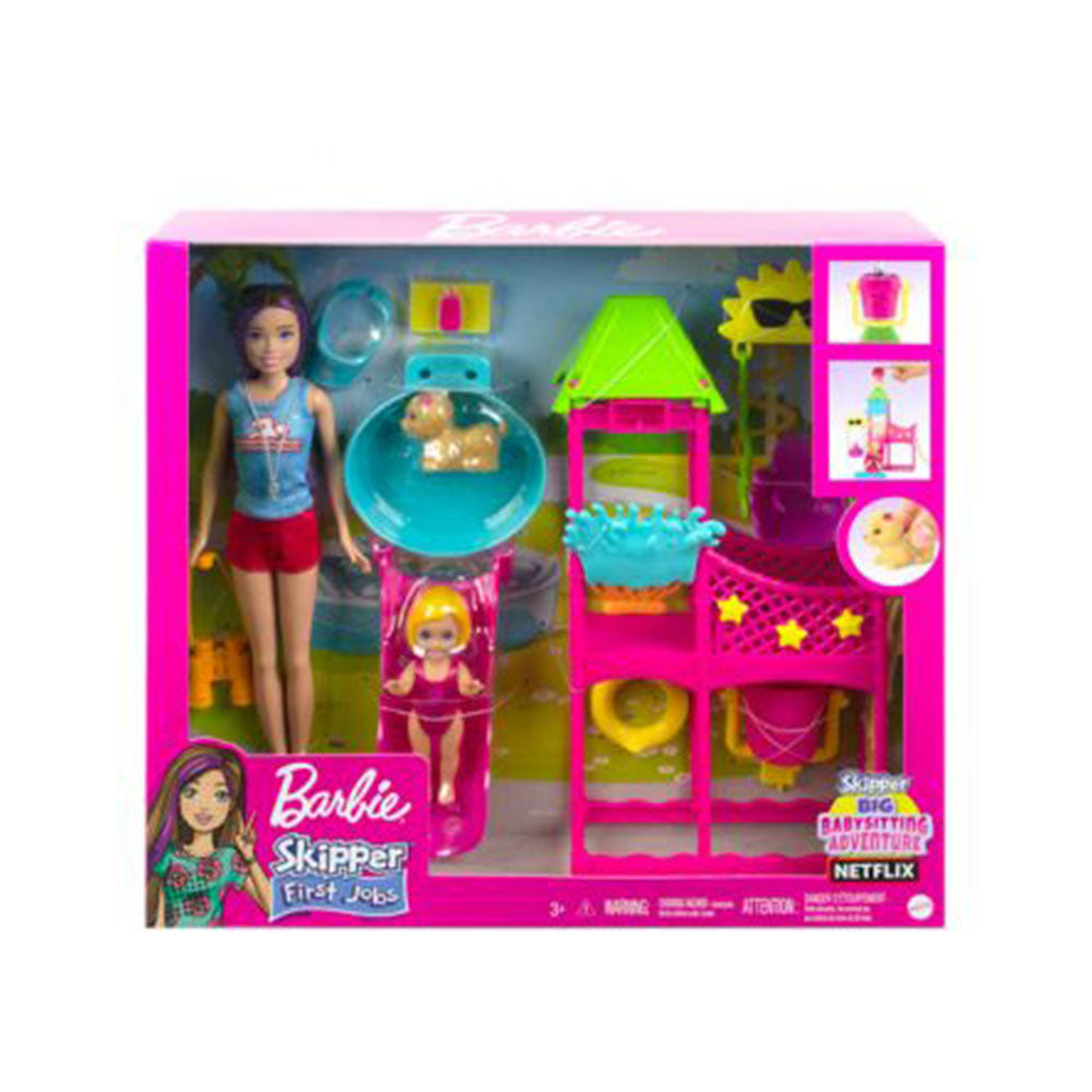 Barbie Skipper Doll and Waterpark Playset
