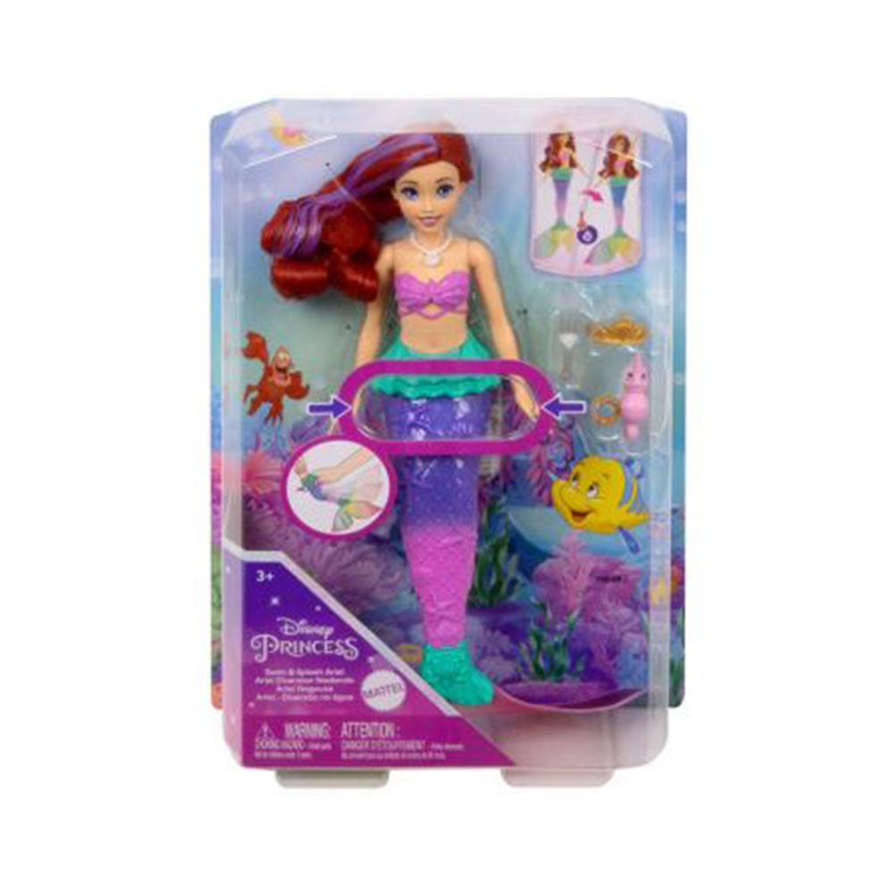 Disney Princess Swim and Splash Ariel Doll