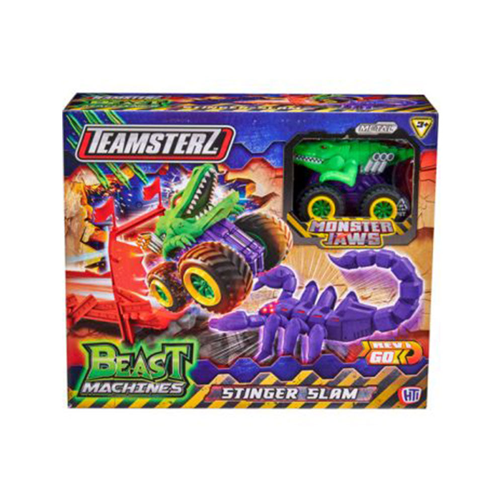 Teamsterz Beast Machines Monster Jaws Stinger Slam Playset
