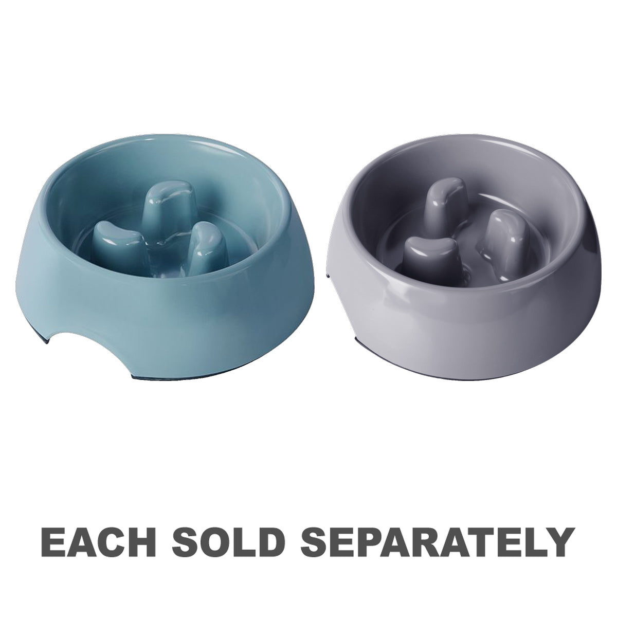 Pet One Slow Down Feeder Bowl 600mL