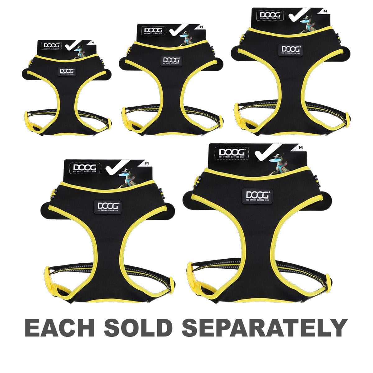 Doog Bolt Neon Neoflex Dog Harness