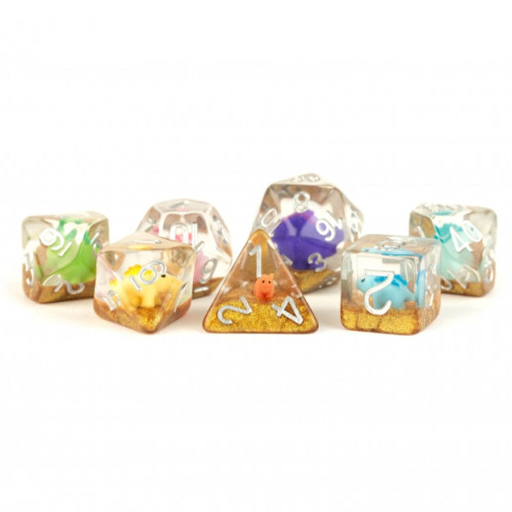 MDG Infused Resin Polyhedral Dice Set 16mm