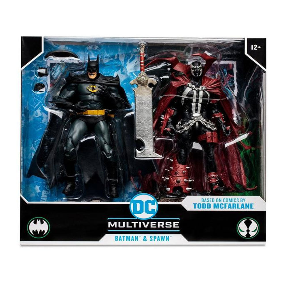 DC Multiverse Batman and Spawn Action Figure Set