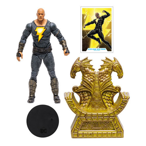 DC Multiverse Black Adam with Throne Action Figure