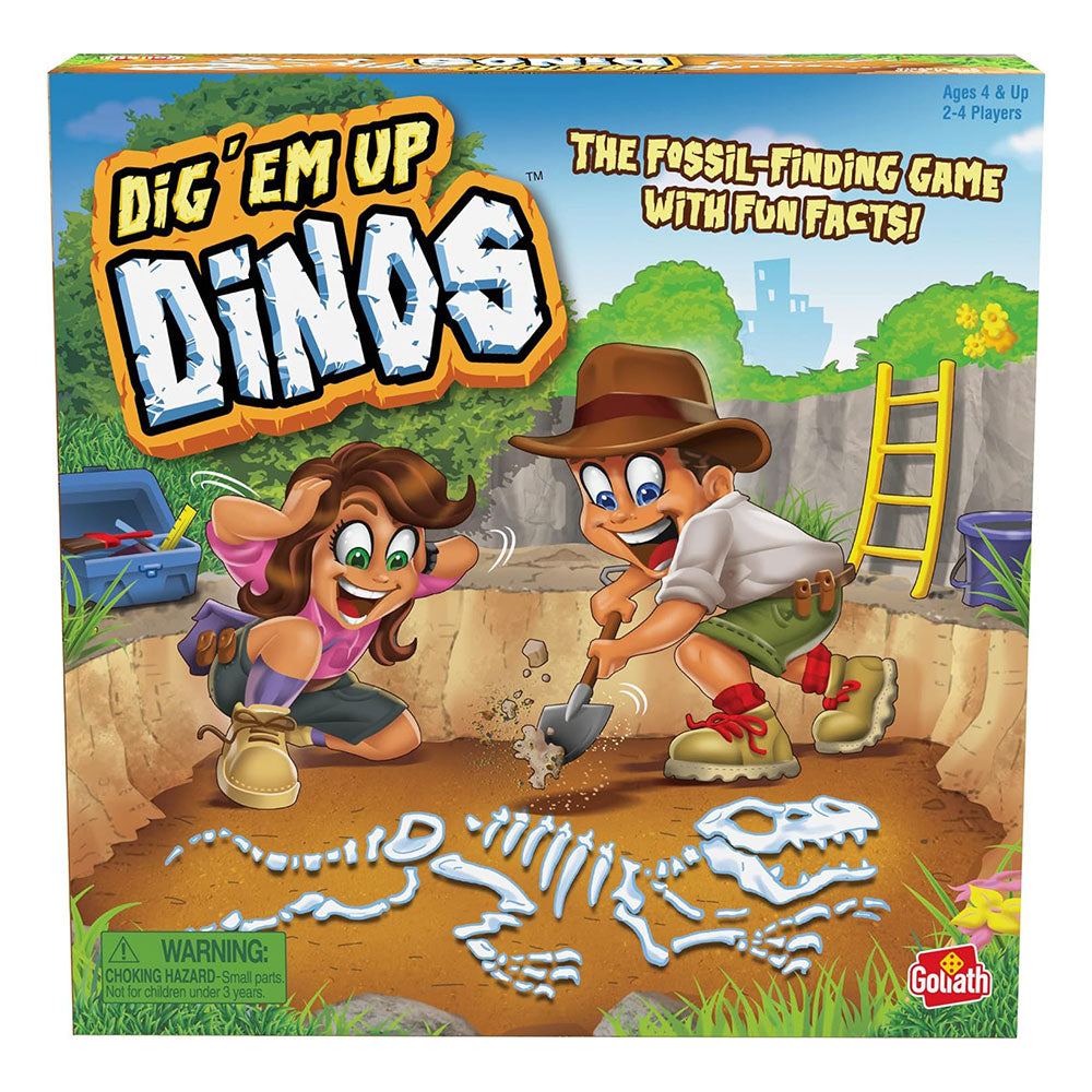 Dig 'em up dino's bordspel