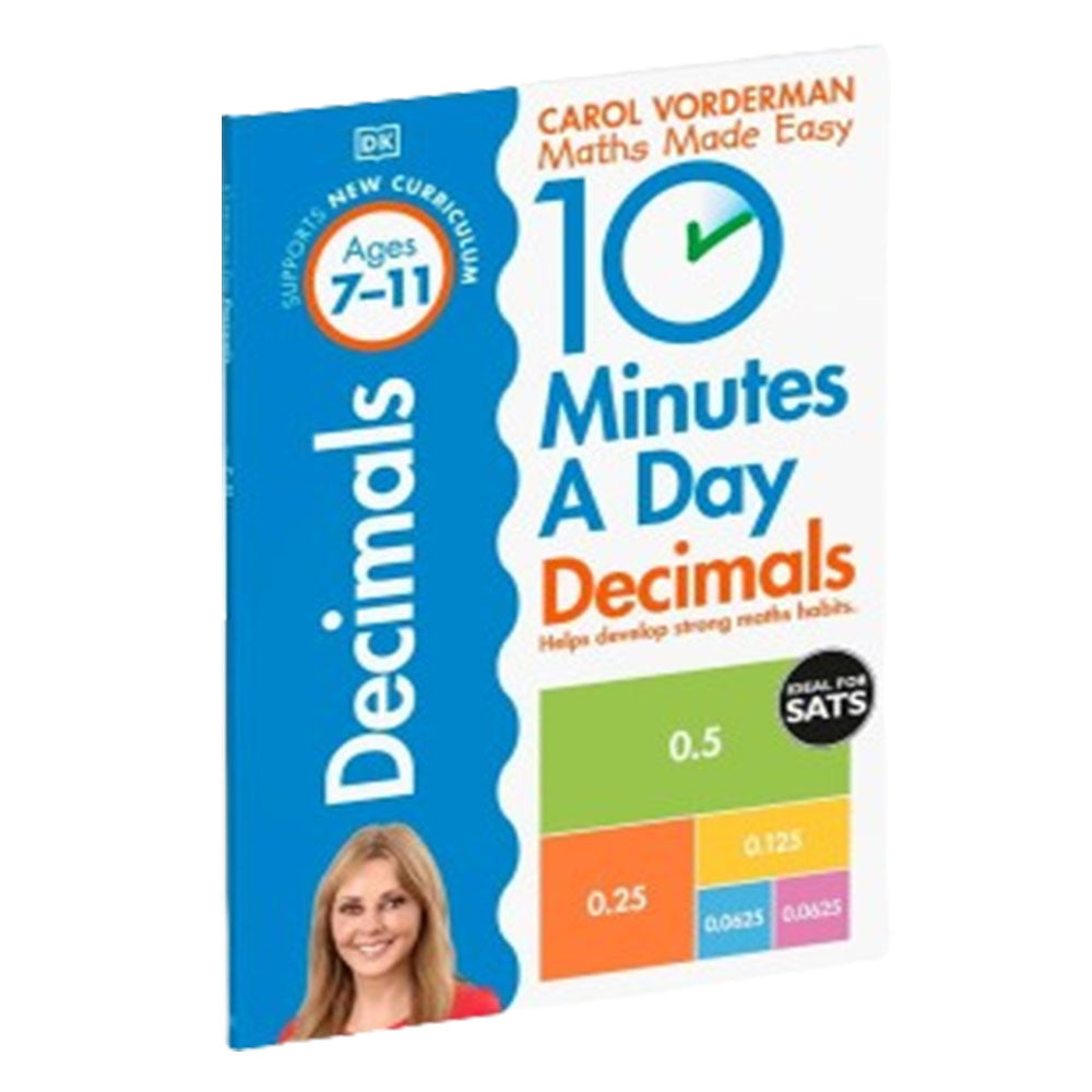 10 minuten per dag werkboek met decimalen voor kinderen van 7 tot 11 jaar