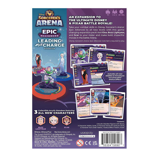Disney Sorcerers Arena Leading the Charge Expansion Pack