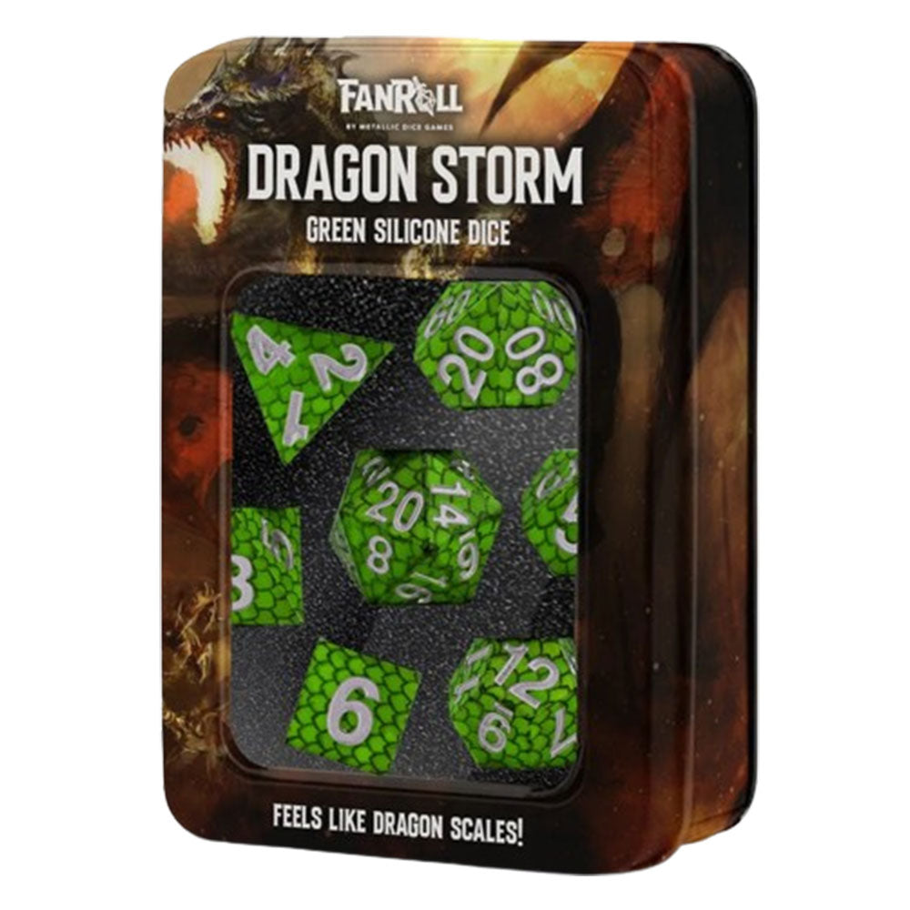 MDG Dragon Storm Scale Silicone Dice Set 16mm
