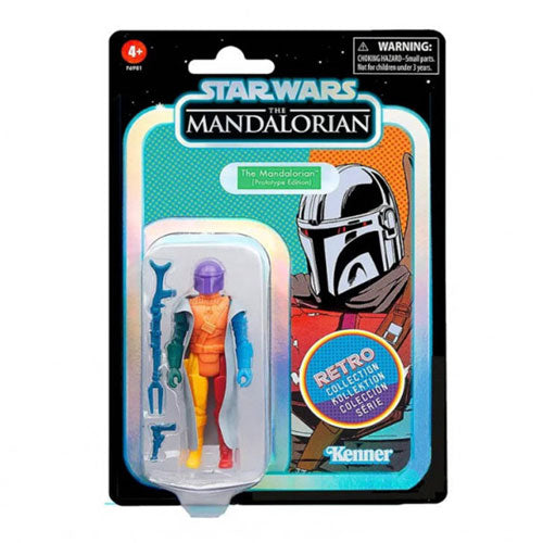 Star Wars Retro The Mandalorian Figure Prototype Edition