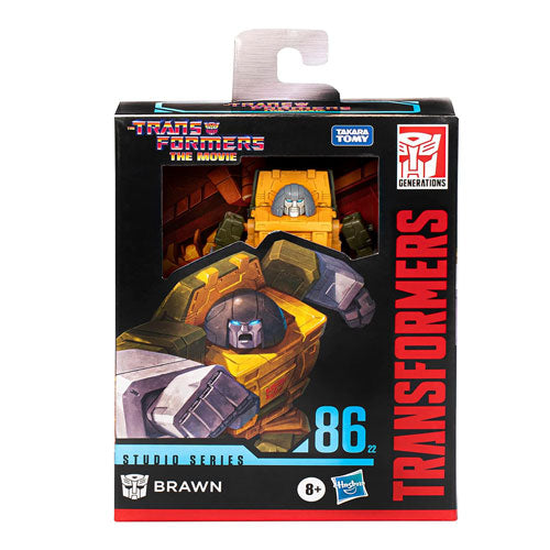 Studio Series Transformers The Movie 86-22 Brawn Figure