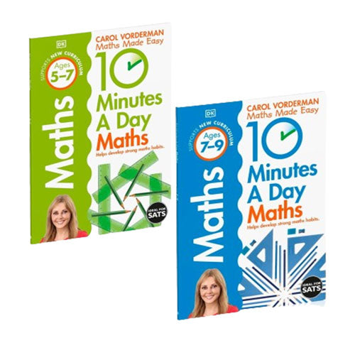 Wiskundewerkboek voor 10 minuten per dag