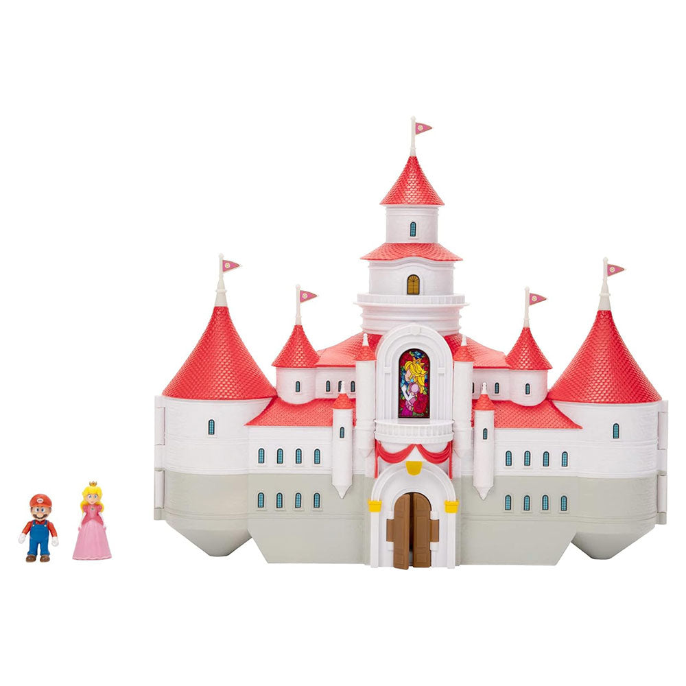 Mushroom Kingdom Castle Playset with Mini Figures