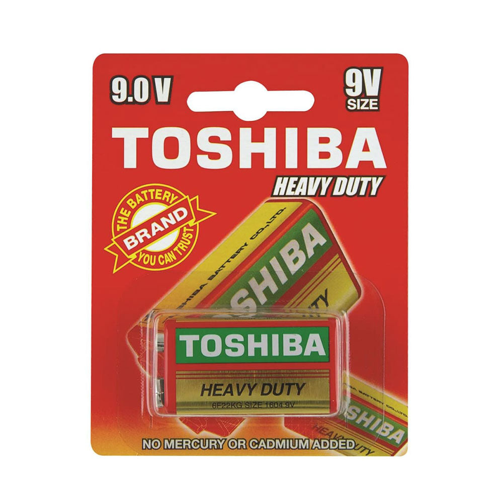 Toshiba 9V Heavy Duty Battery 1pk