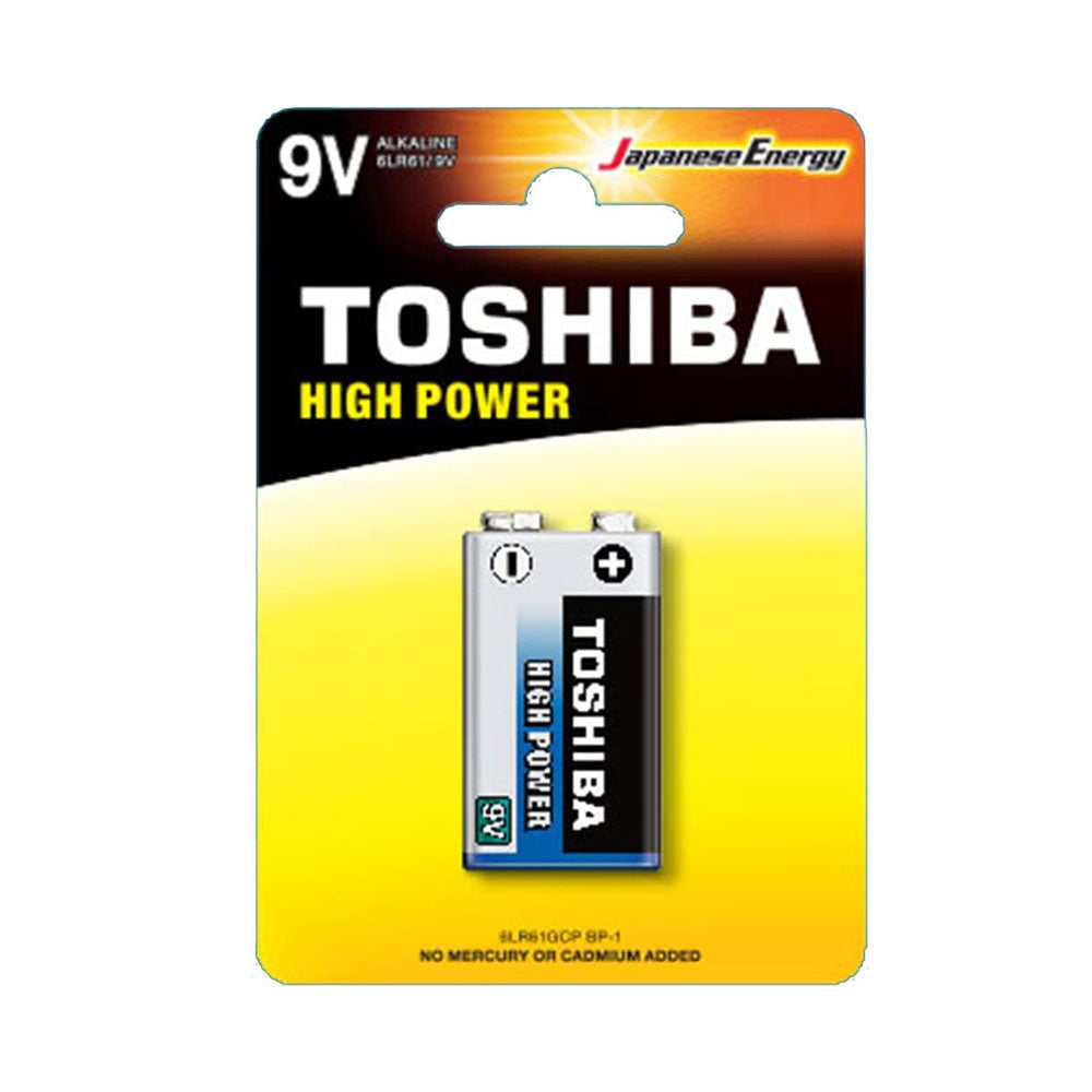 Toshiba 9V Super Alkaline Battery 1pk