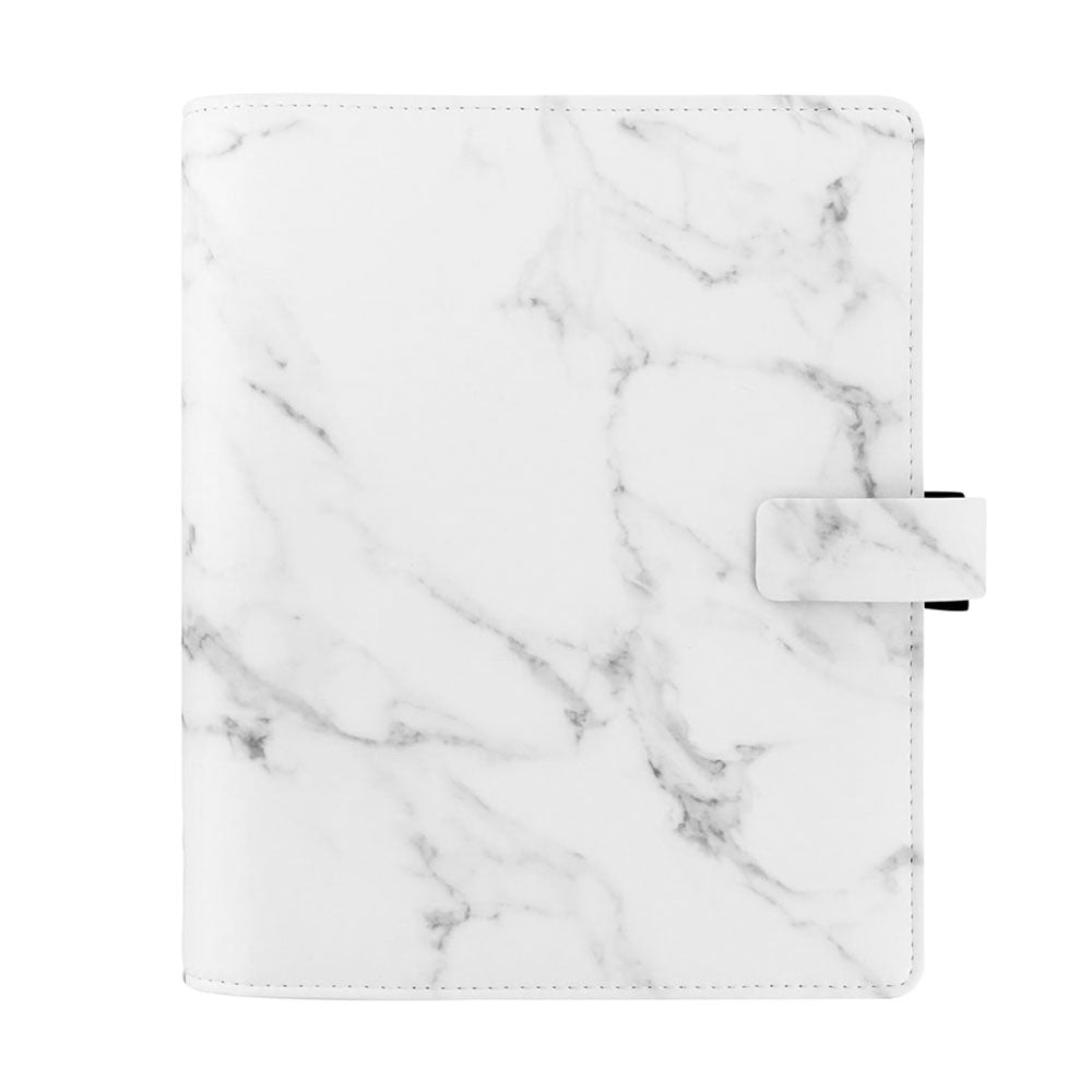 Filofax Marble-Patterned A5 Organiser