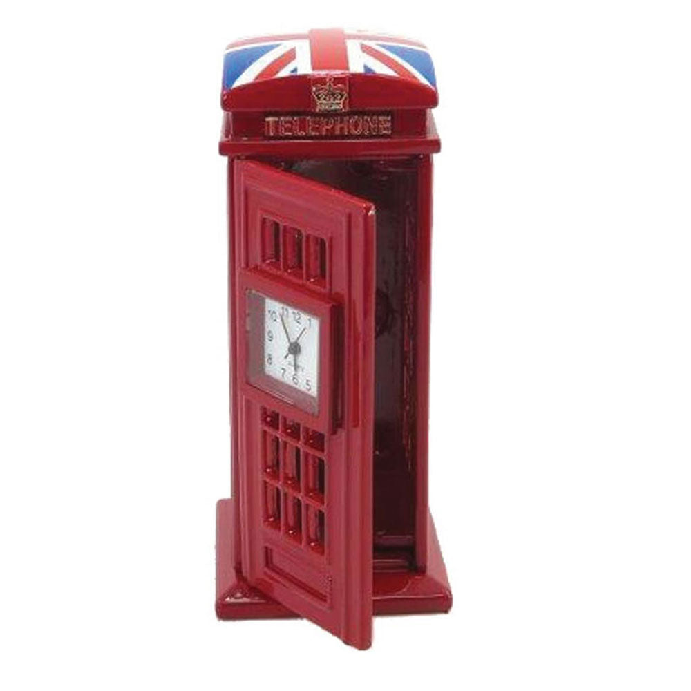 Gdesign ロンドン電話ボックス時計