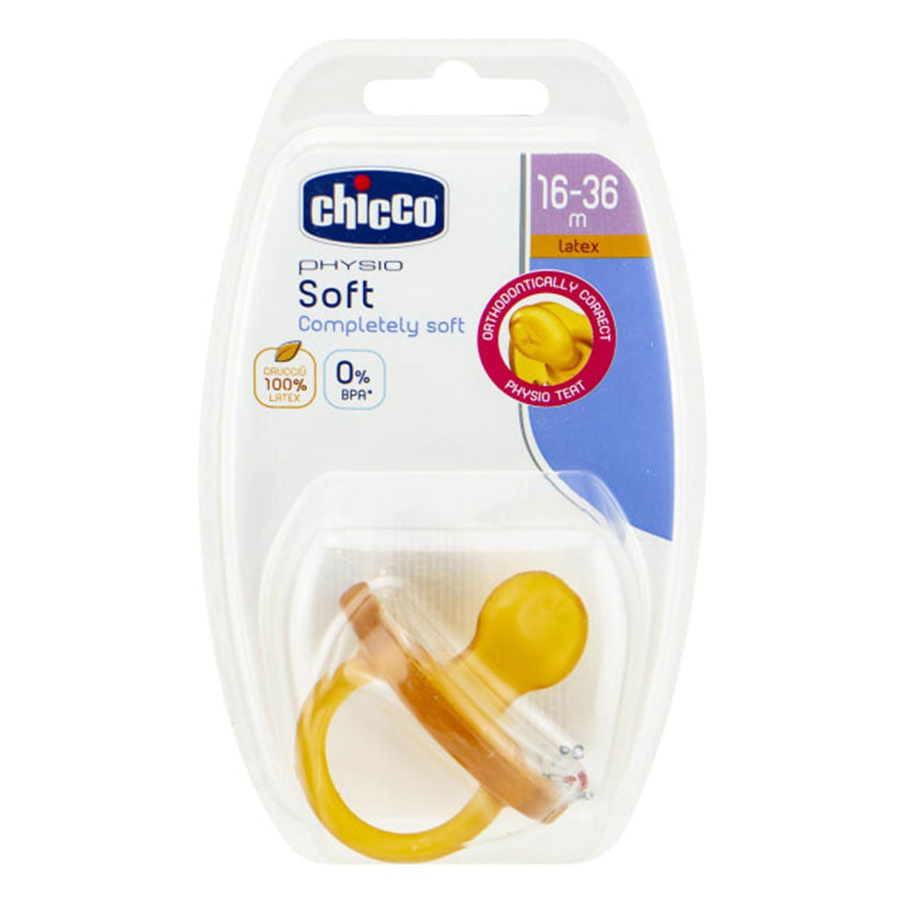Chicco Physio Soft Latex Soother 16-36 Months 1pk