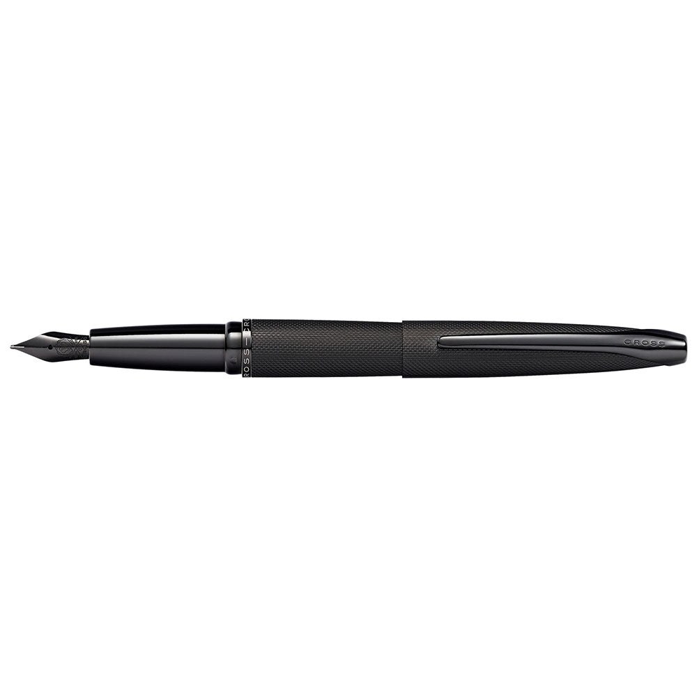 Cross ATX Brushed Fountain Pen with PVD (Black)