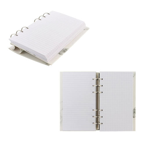Filofax Marble-Patterned Personal Clipbook