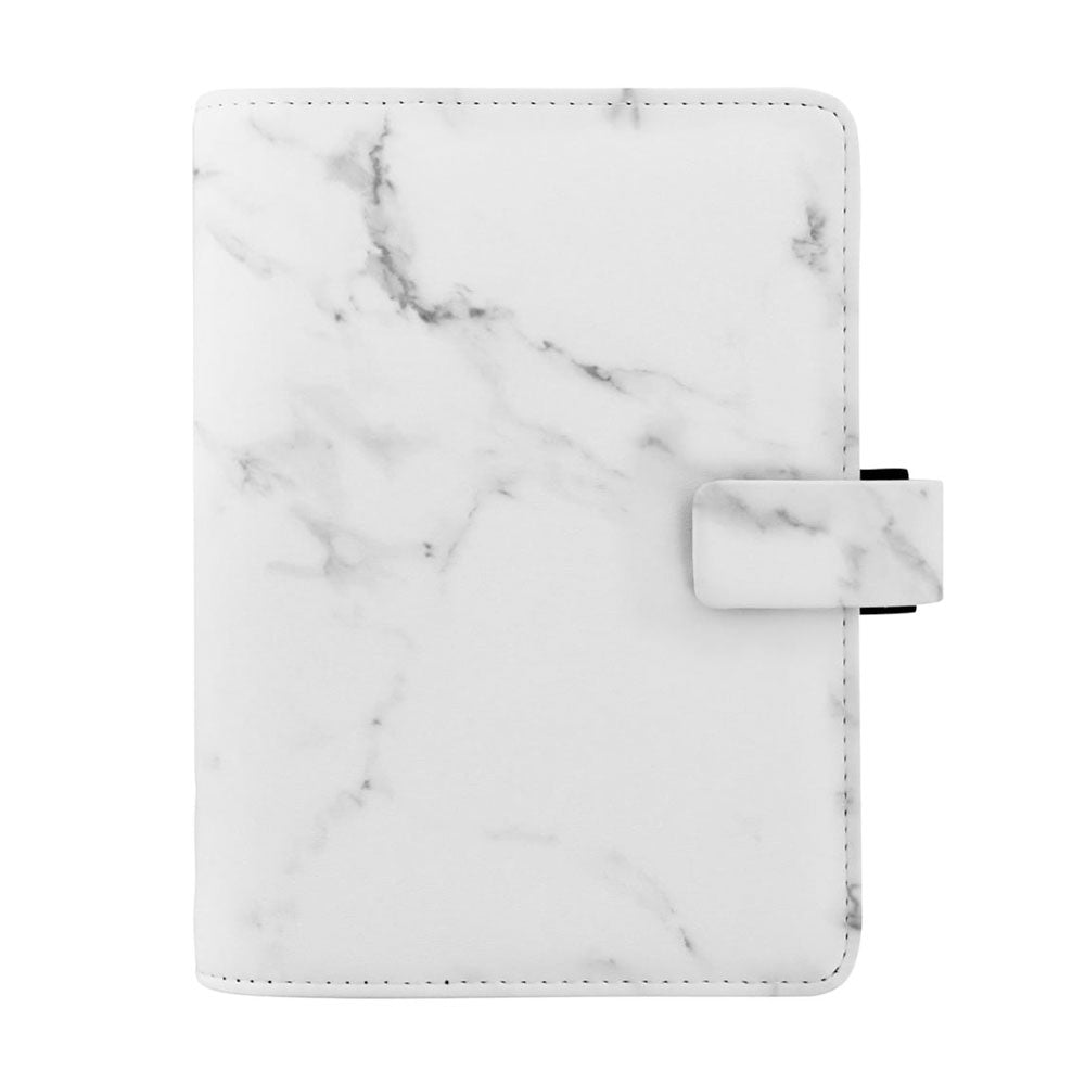 Filofax Marble-Patterned Personal Organiser