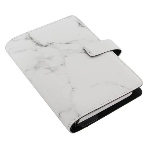 Filofax Marble-Patterned Personal Organiser