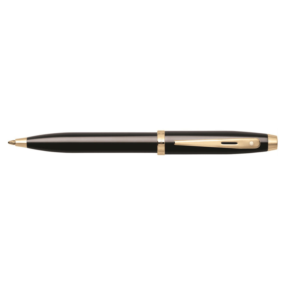 Sheaffer 100 Ballpoint Pen (Glossy Black/Gold)