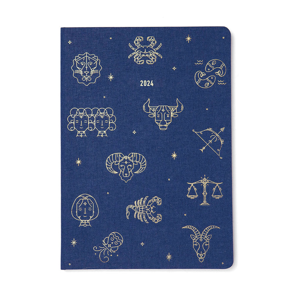 Letts 2024 Zodiac A6 Week to View Diary
