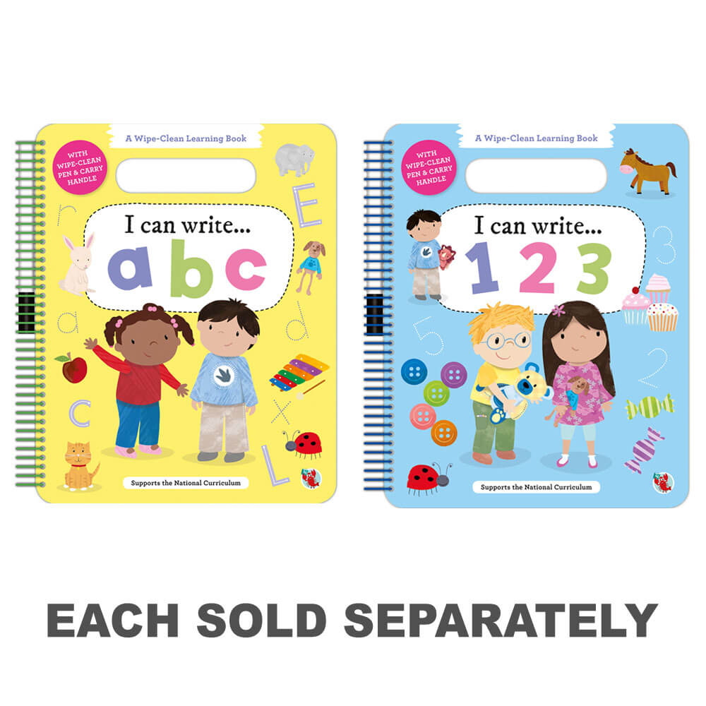 Wipe Clean Early Learning Book I Can Write