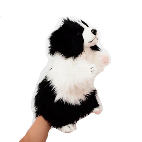 Border Collie Puppy Puppet 30cm