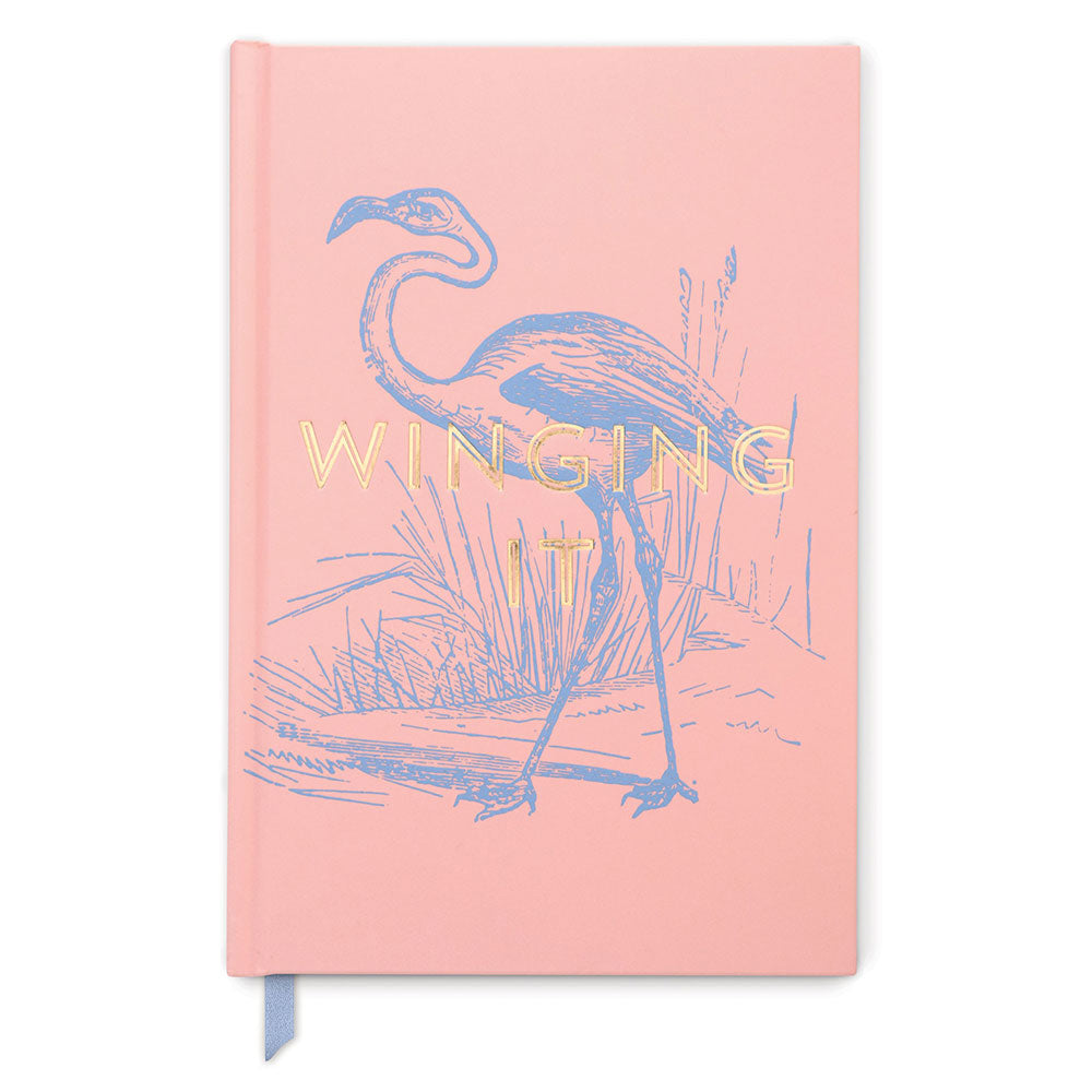 DesignWorks Tintenbedrucktes Einband-Tagebuch (A5)