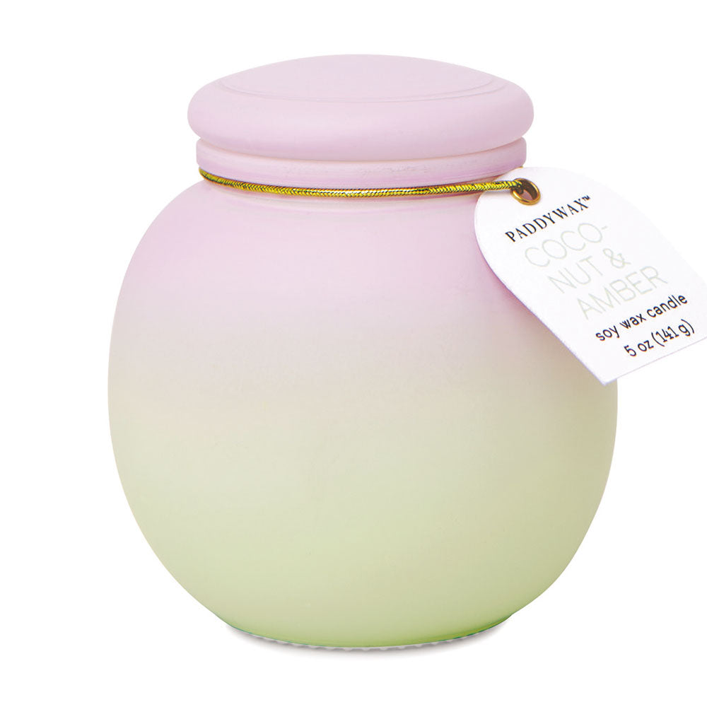 Ombre Glass Vessel with Lid 5oz