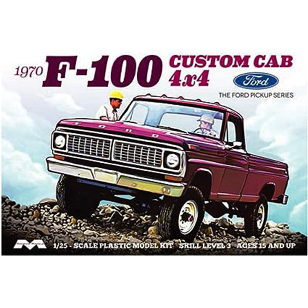 1965 F-150 Ford Custom Cab Pickup Plastic Kit 1:25 Scale