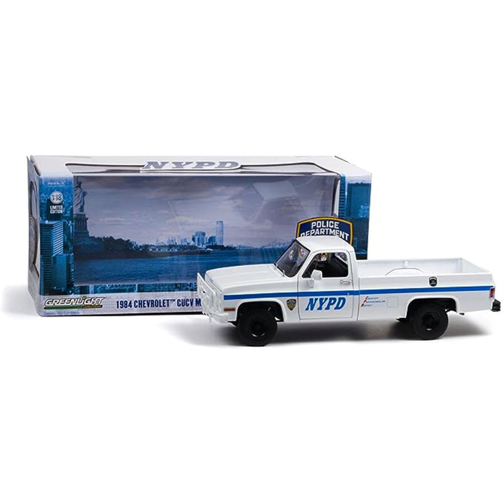 1984 NYPD Chevrolet CUCV M1008 Police Car 1:18 Scale