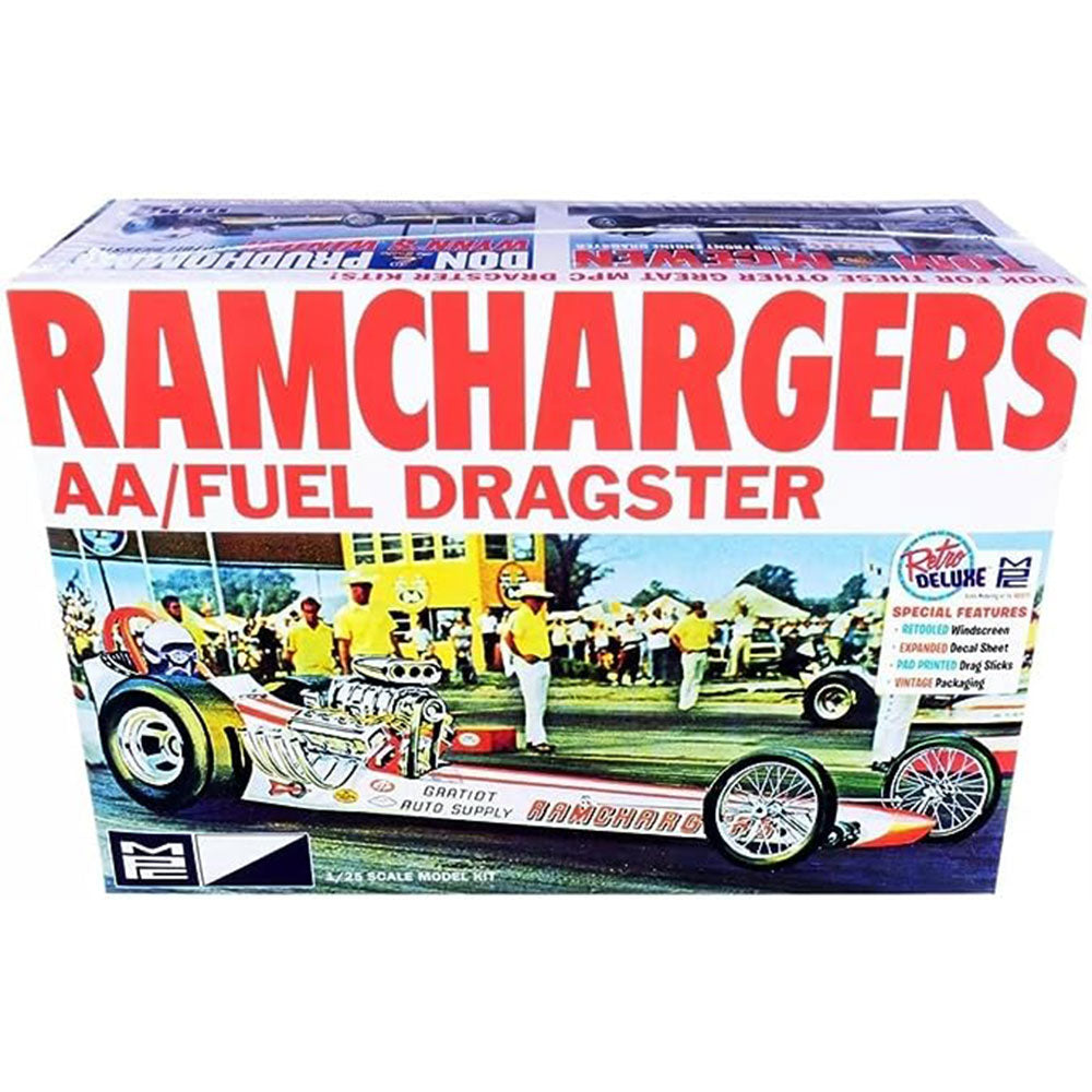 kit plastica dragster motore anteriore ramcharger 1:25 scala 1:25