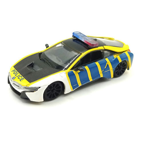 BMW i8 Coupe Police Series 1:43 Model Car