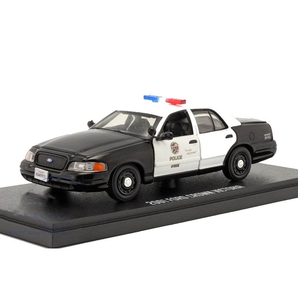2001 Drive Ford Crown Victoria Police 1:43 Model Car