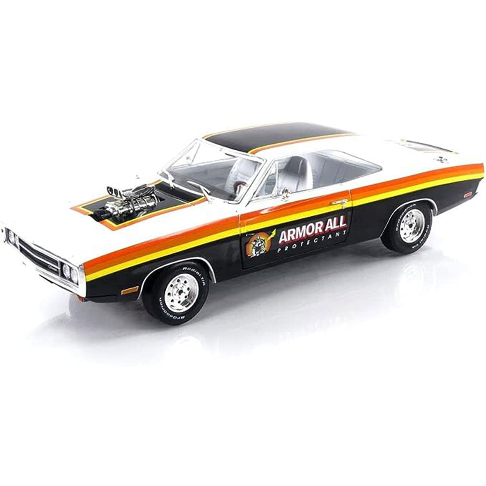 1970 Armor All Dodge Charger m/ Blown Engine 1:18 modelbil